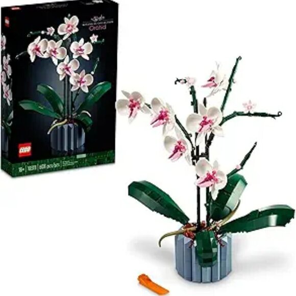 LEGO Botanicals Orchid Set Artificial Indoor Flowers Home Decor Adult Gift 10311 - Picture 7 of 7